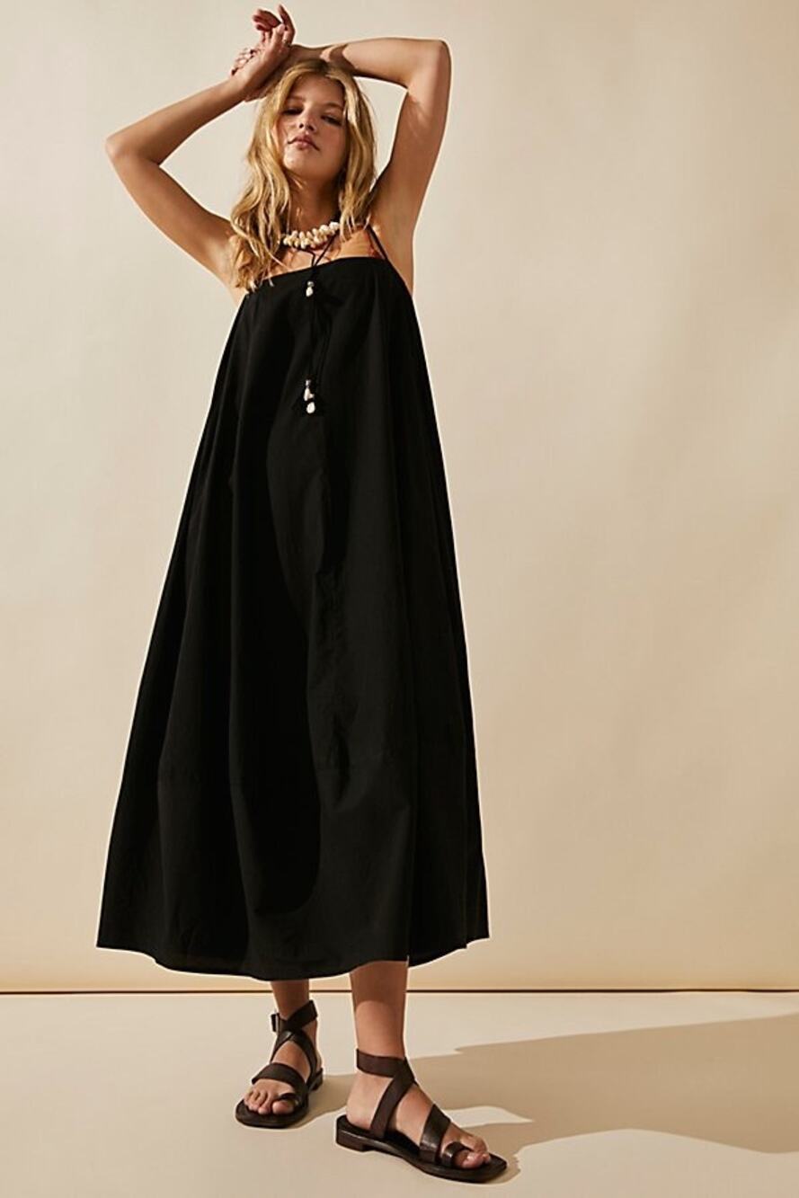Free People Struttin' Midi Dress Medium